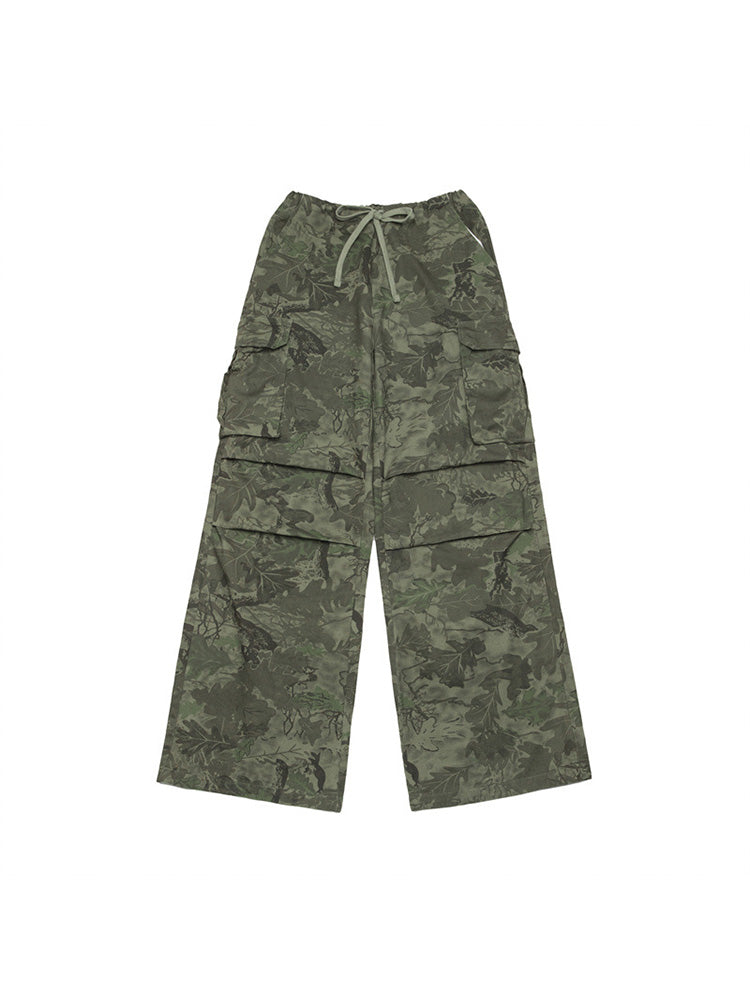 Camouflage casual pants