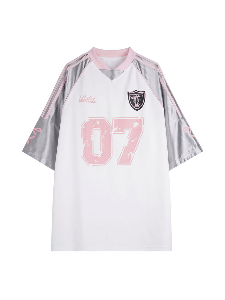 Casual sports baseball collar short sleeve