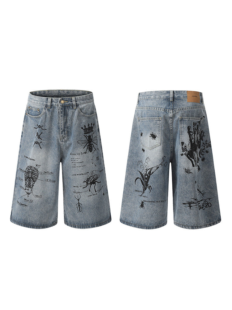 Half-length shorts