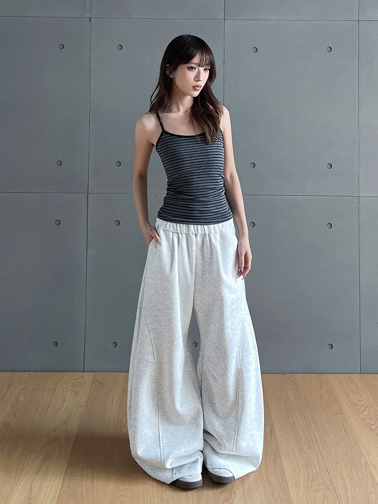 KAKISS ボリュームバルーンスウェットパンツ