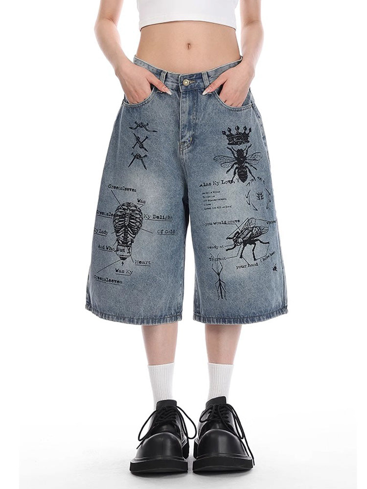 Half-length shorts
