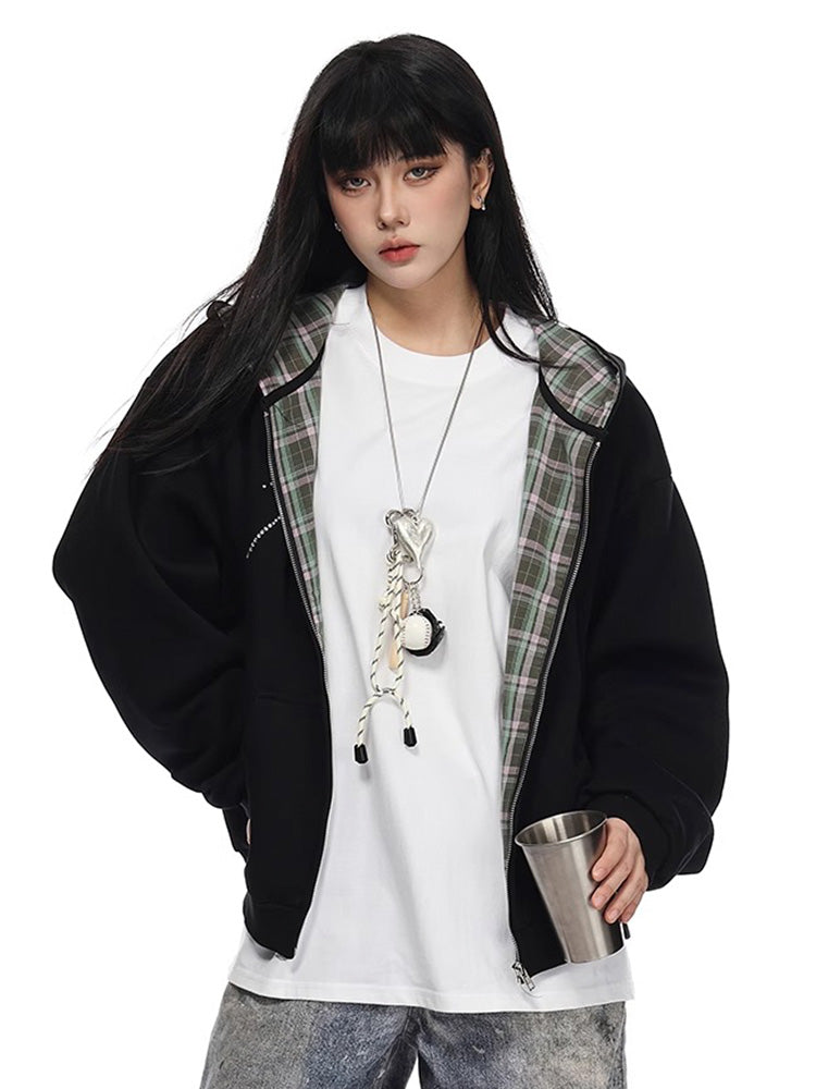 Reversible sweatshirt