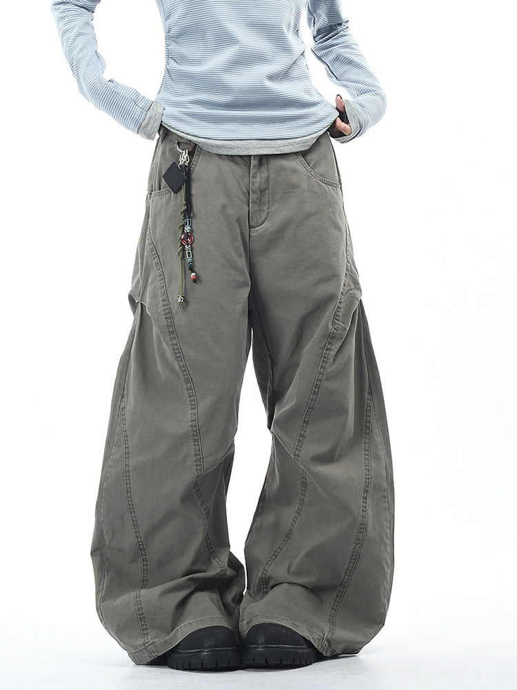 デコンストラクト切替 カーブカーゴパンツ