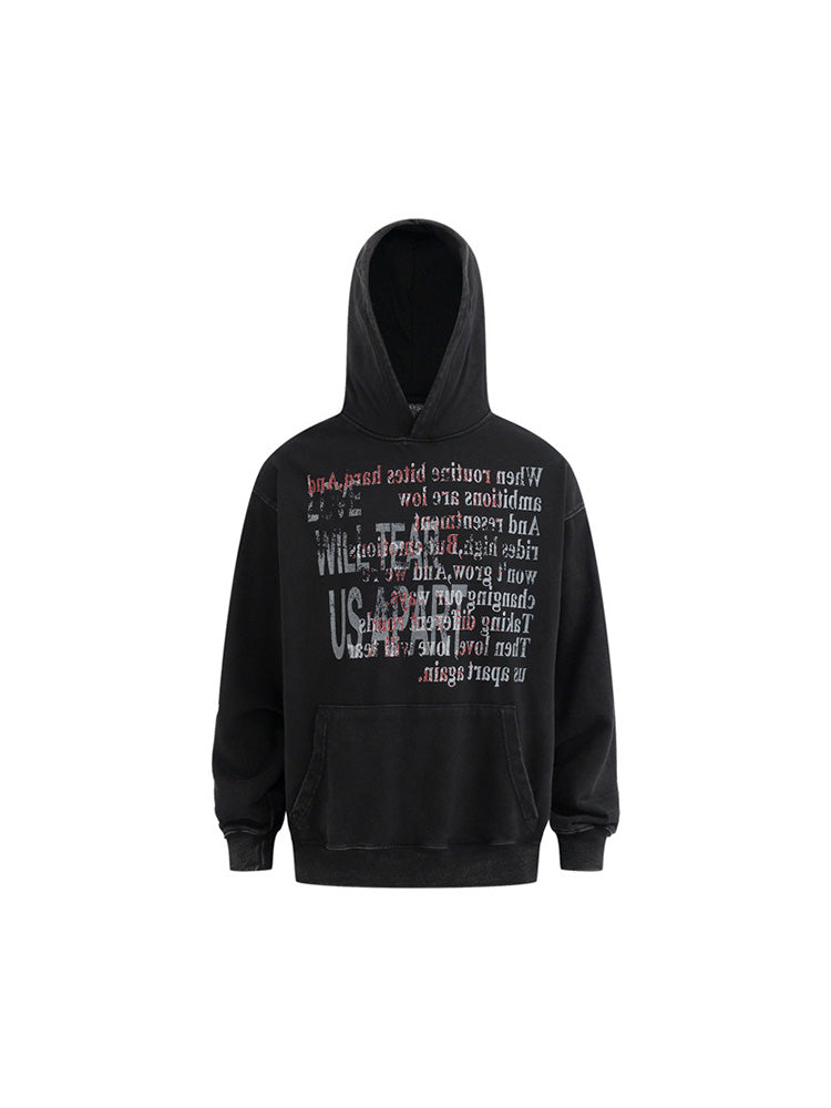 Printed hoodie