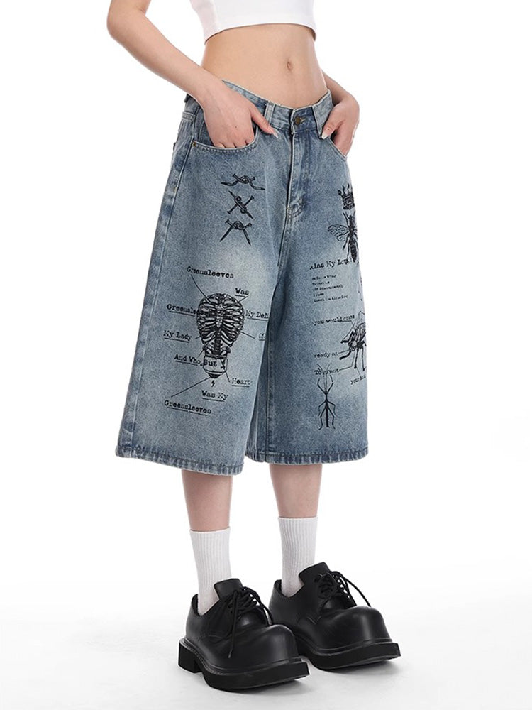Half-length shorts