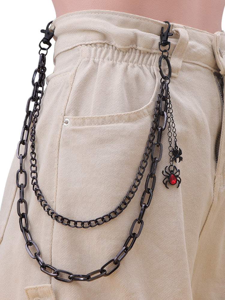 Grey beaded multi-layered choker