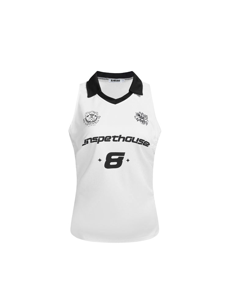 Vネックレーストリムリボンキャミソール