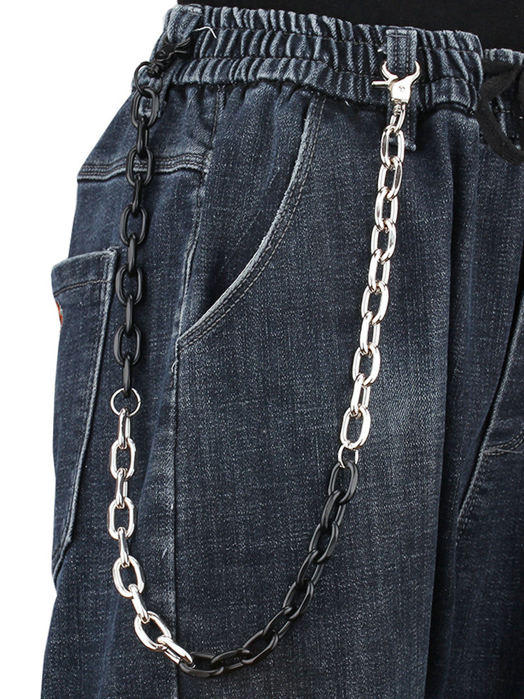 Grey beaded multi-layered choker