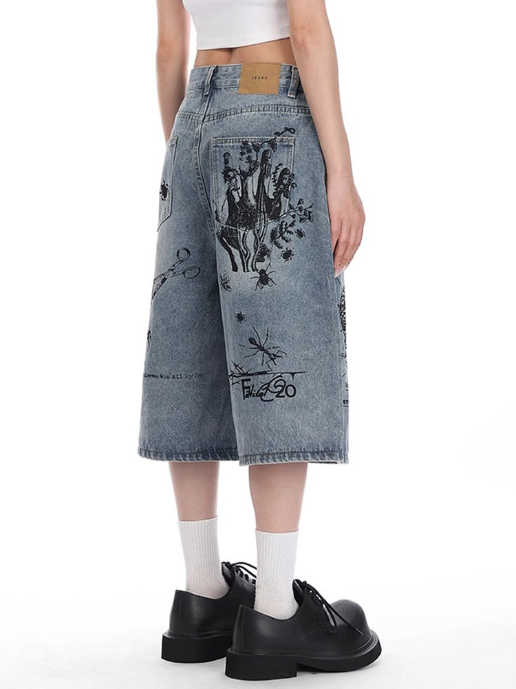 Half-length shorts