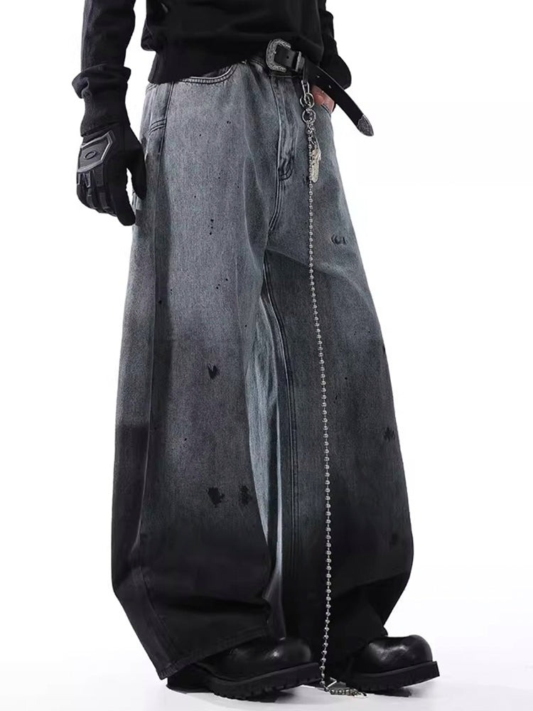 グラデーションオーバーサイズデニム