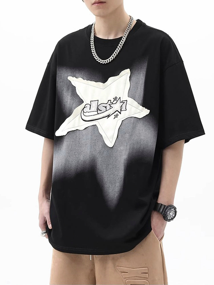 アメリカンストリートスターパッチTシャツ