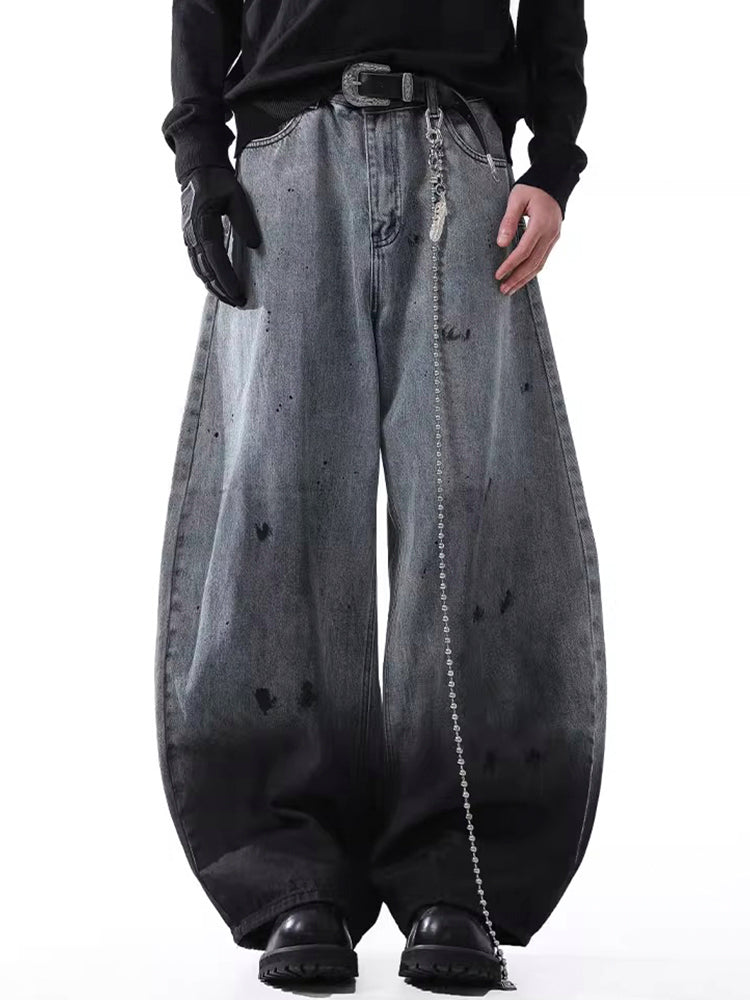 グラデーションオーバーサイズデニム