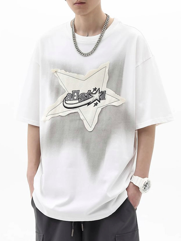アメリカンストリートスターパッチTシャツ