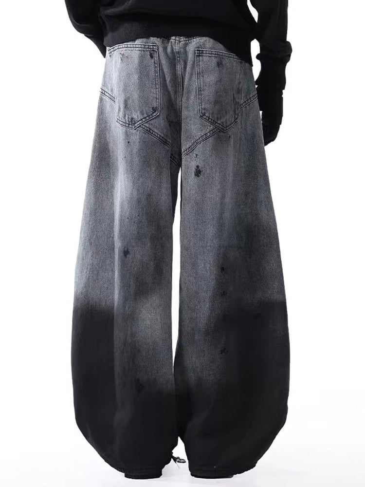 グラデーションオーバーサイズデニム