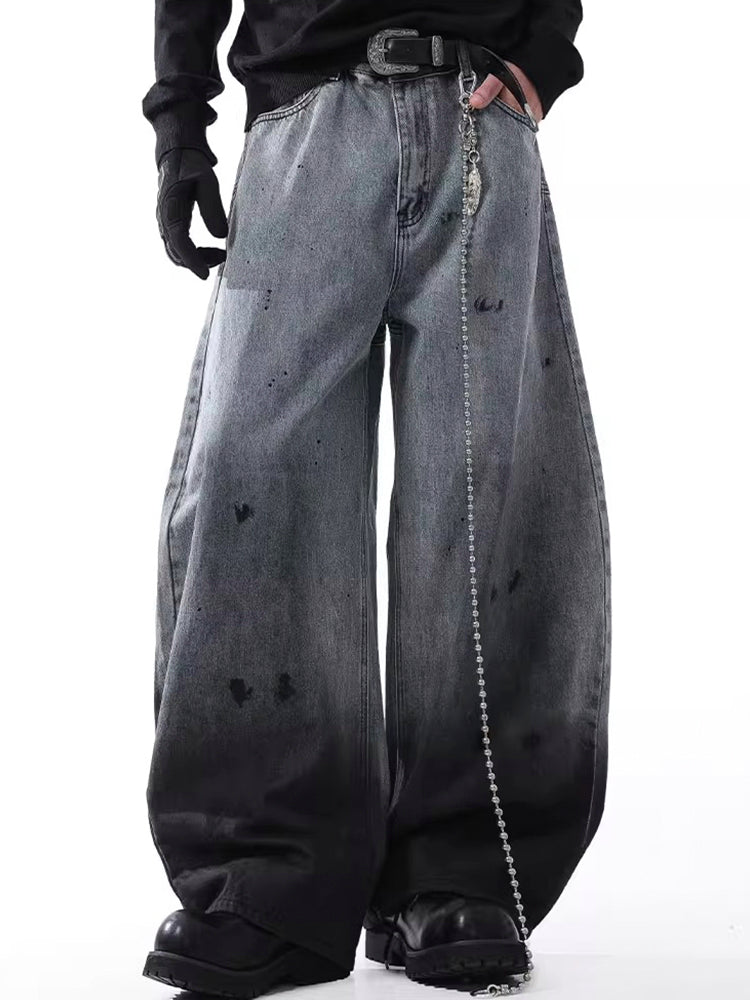 グラデーションオーバーサイズデニム