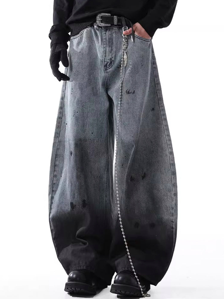 グラデーションオーバーサイズデニム