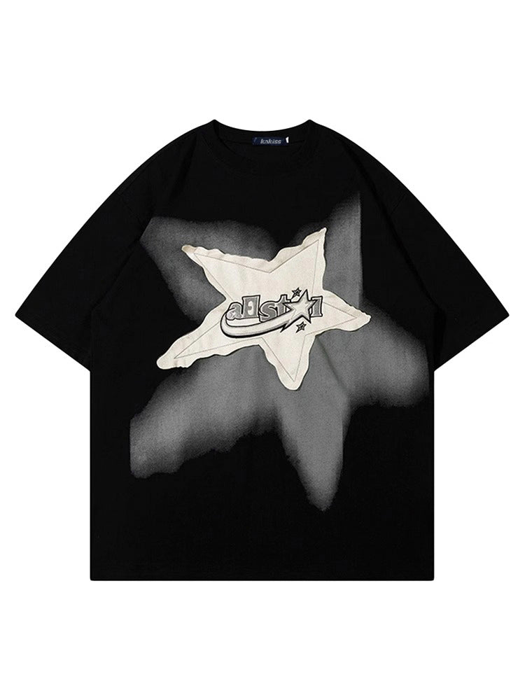 アメリカンストリートスターパッチTシャツ