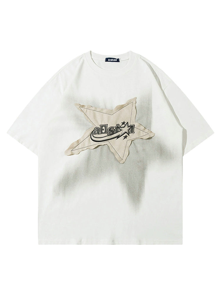 アメリカンストリートスターパッチTシャツ