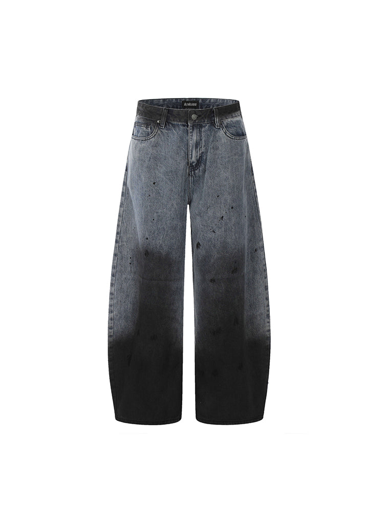 グラデーションオーバーサイズデニム