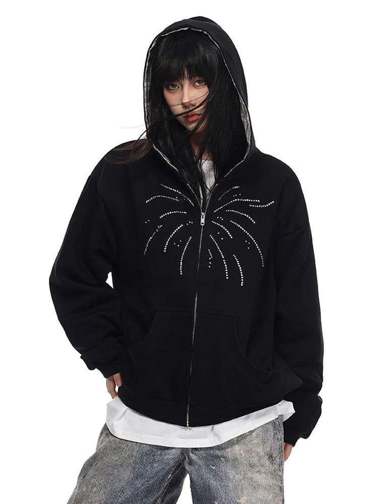 Reversible sweatshirt