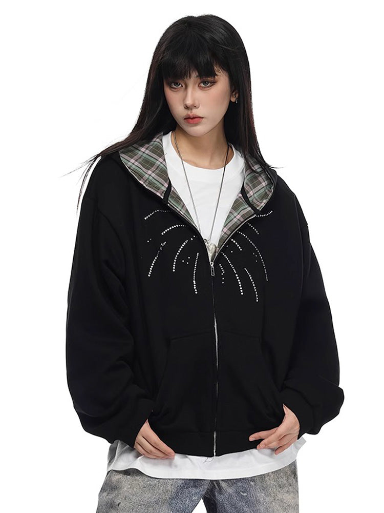 Reversible sweatshirt