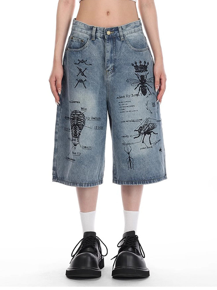 Half-length shorts