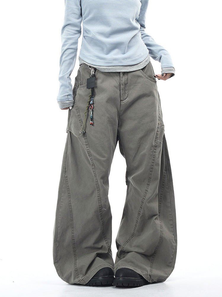 デコンストラクト切替 カーブカーゴパンツ