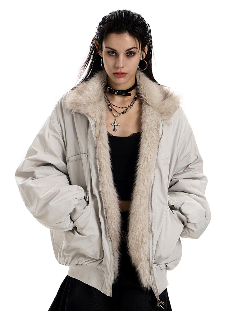 ゆるシルエットファージャケット|ストリート×防風撥水