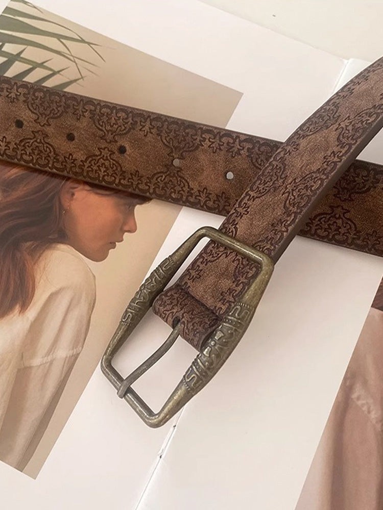 Unique vintage style belt