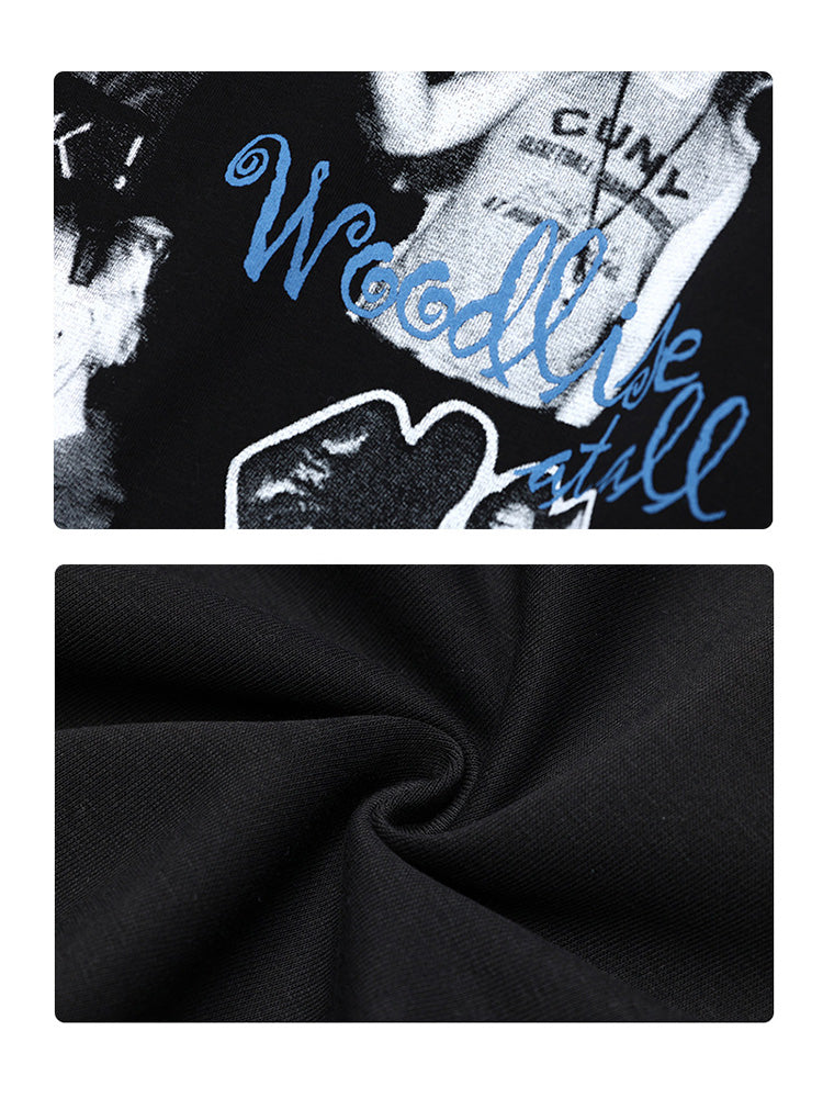 People Print Hoodie
