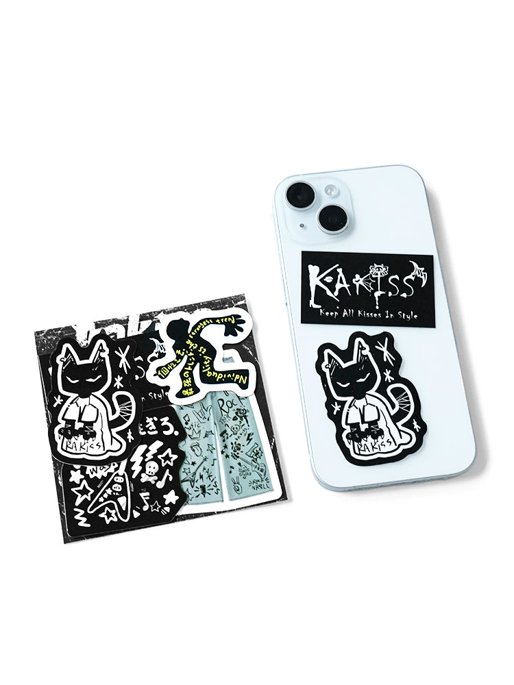 KAKISSオリジナルステッカーセット(5枚入り)