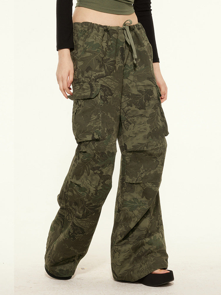 Camouflage casual pants