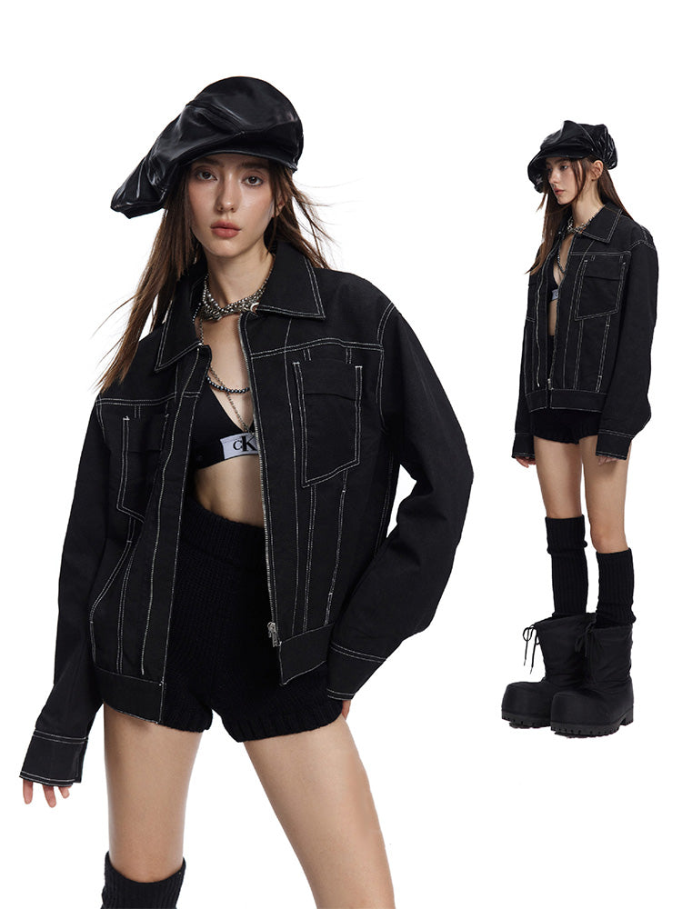 PU Leather Jacket