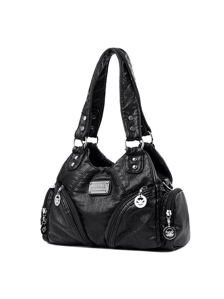 クラシックY2Kレトロ多ポケットバッグ