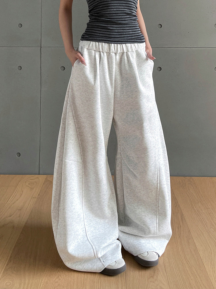 KAKISS ボリュームバルーンスウェットパンツ