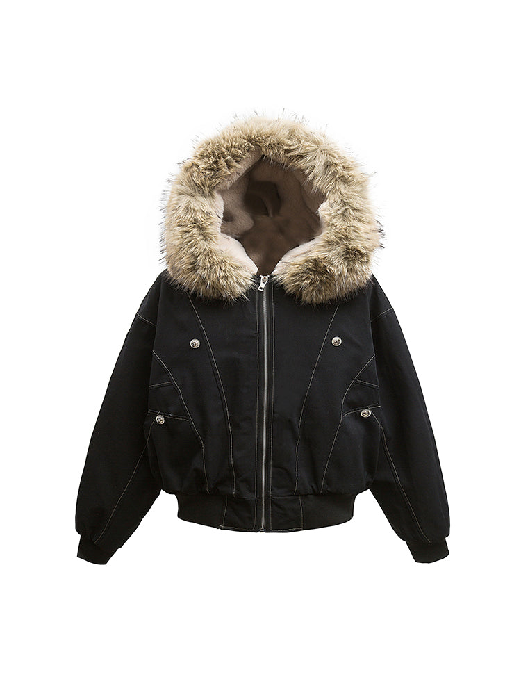 ウォッシュ加工ファージャケット