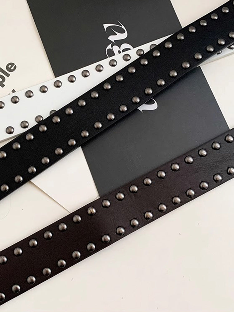 Unique studded belt