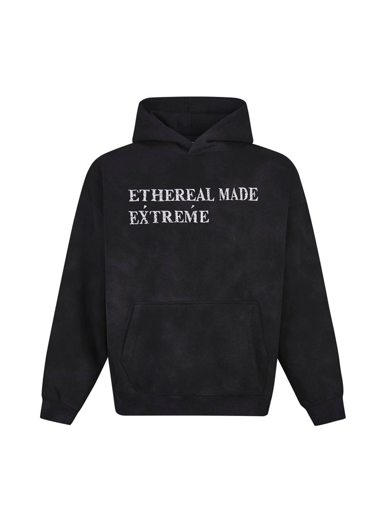 Vintage alphabet print sweatshirt