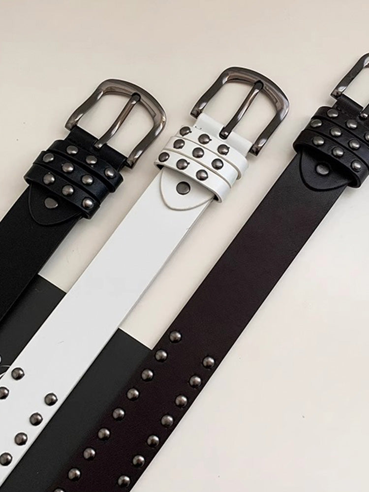 Unique studded belt