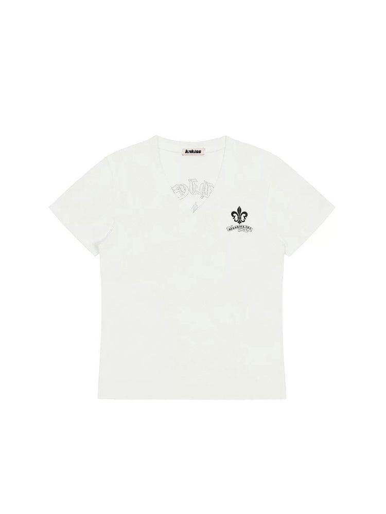 バックプリント半袖Tシャツ