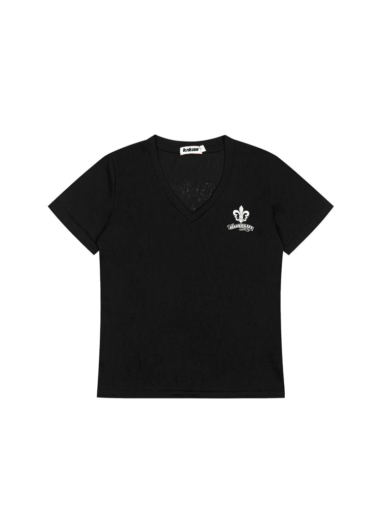 バックプリント半袖Tシャツ