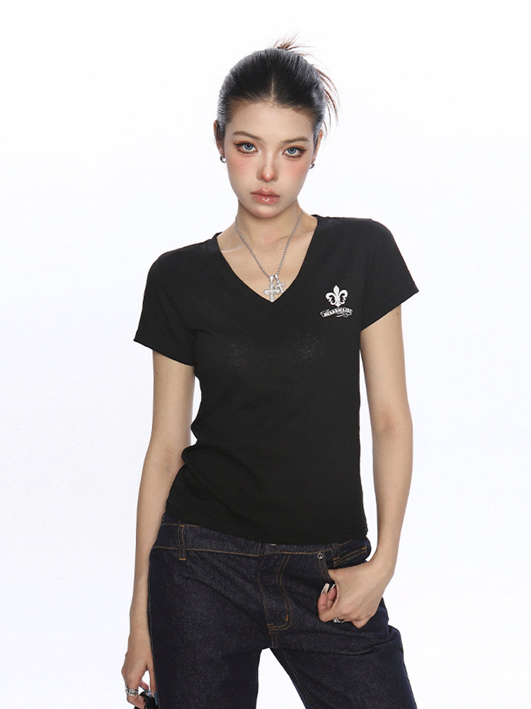 バックプリント半袖Tシャツ