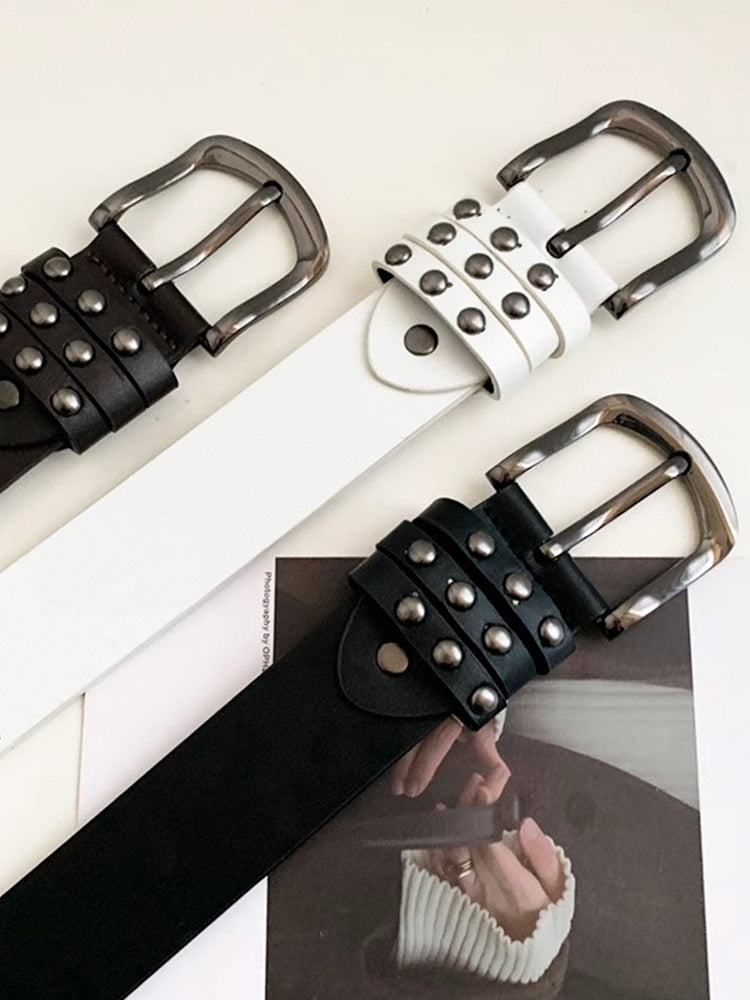 Unique studded belt