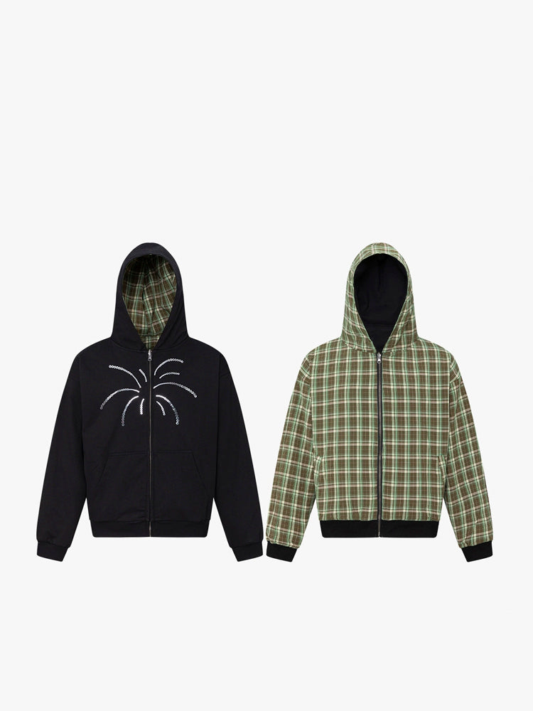 Reversible sweatshirt