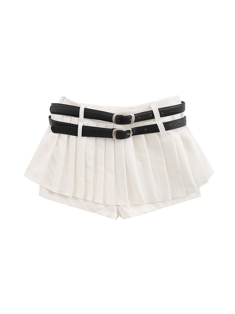 low waist mini skirt