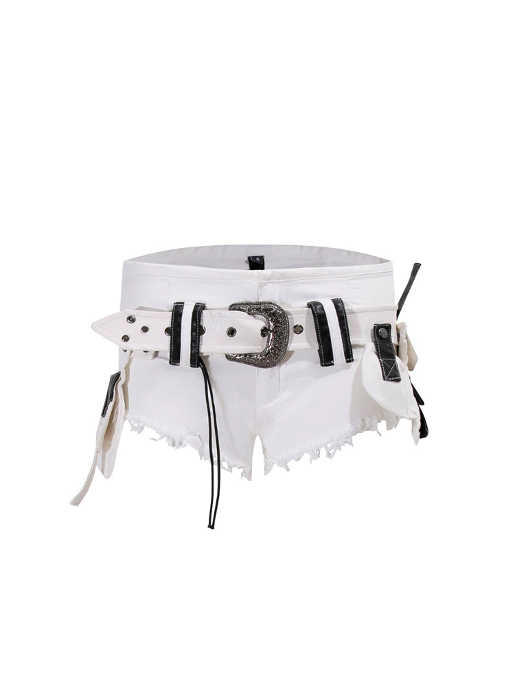 ギャル風カーゴショートパンツ