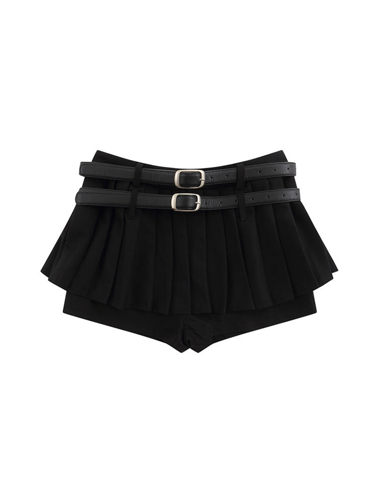 low waist mini skirt