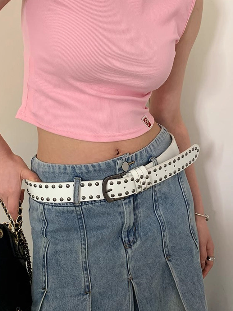 Unique studded belt