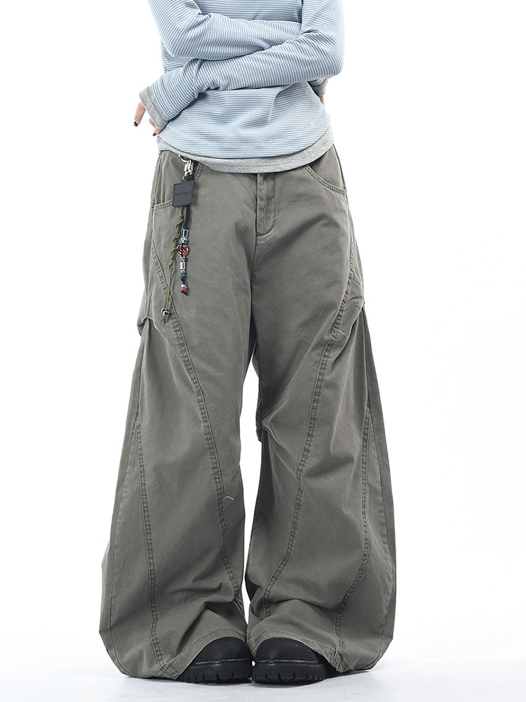 デコンストラクト切替 カーブカーゴパンツ