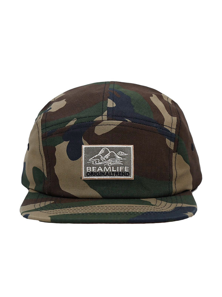 Camouflage flat cap